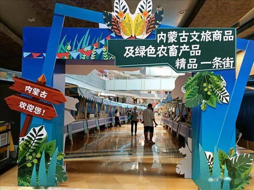 內蒙古文化旅游商品及綠色農畜產品亮相上海